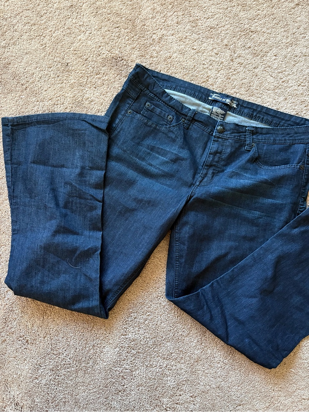 Dark Blue Bootcut Women’s Jeans